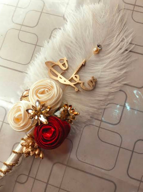 Complete set for nikkah - cusstomized mirror, pen, bok and certificate